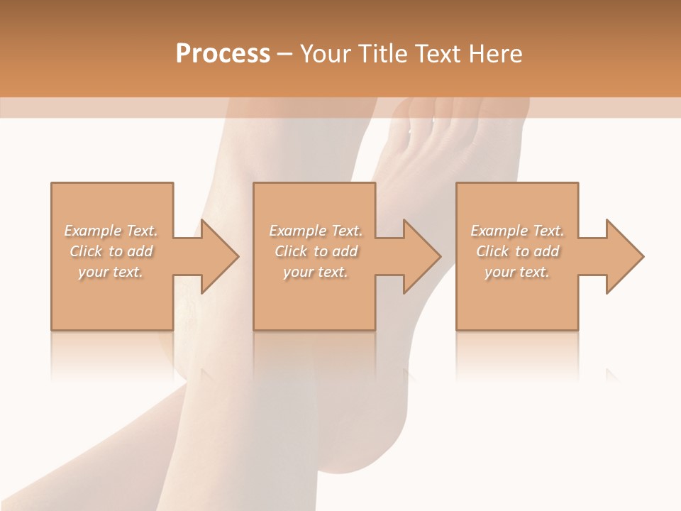 Nail Foot Girl PowerPoint Template