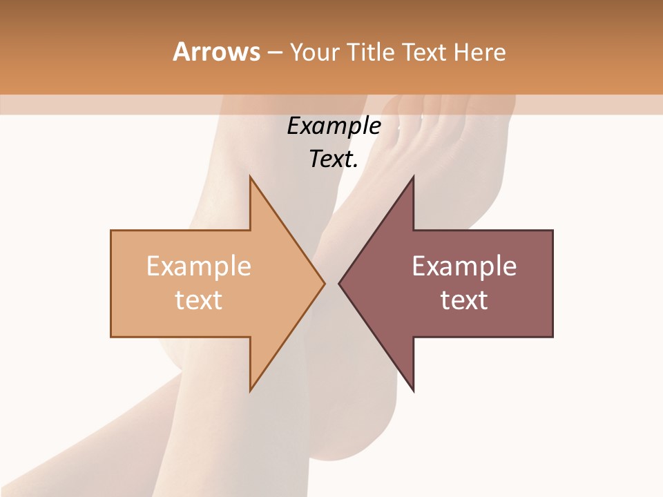 Nail Foot Girl PowerPoint Template