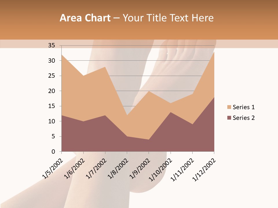Nail Foot Girl PowerPoint Template