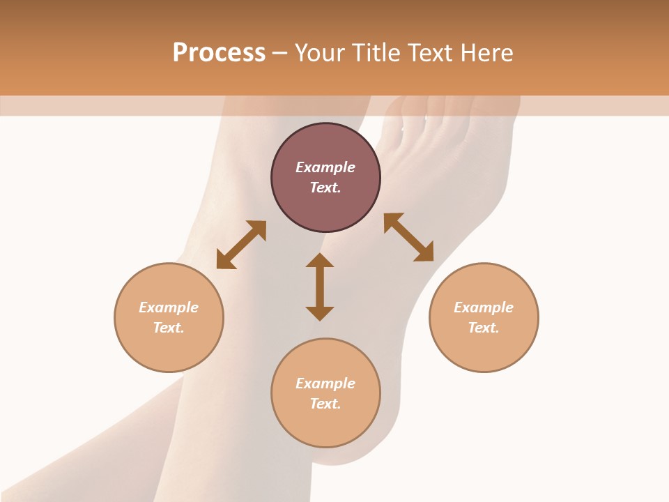 Nail Foot Girl PowerPoint Template