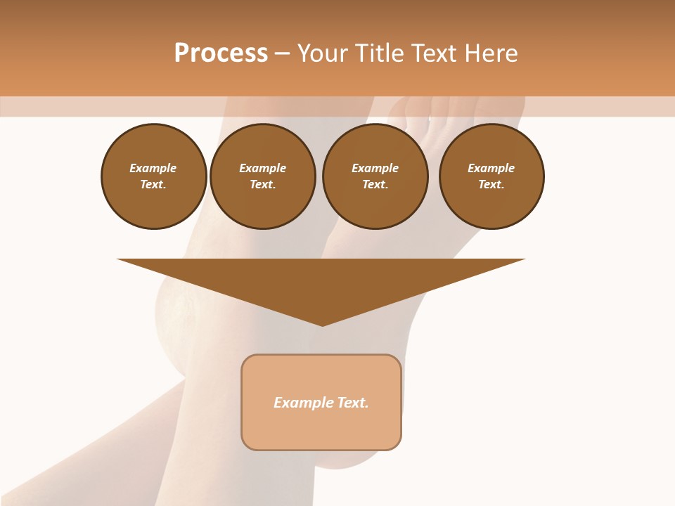 Nail Foot Girl PowerPoint Template