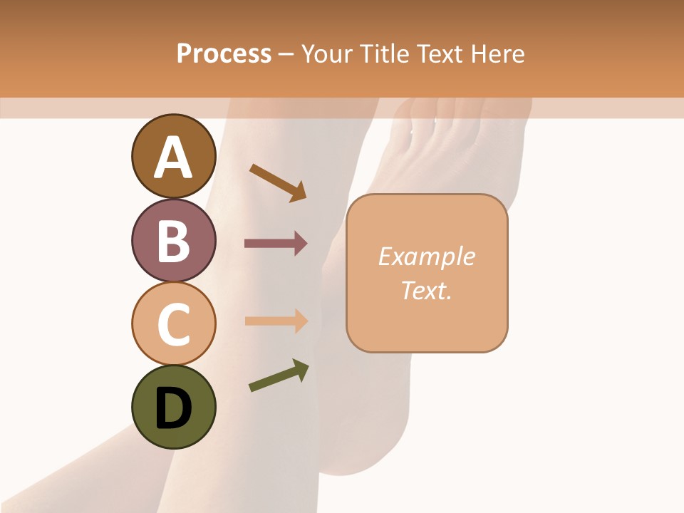 Nail Foot Girl PowerPoint Template