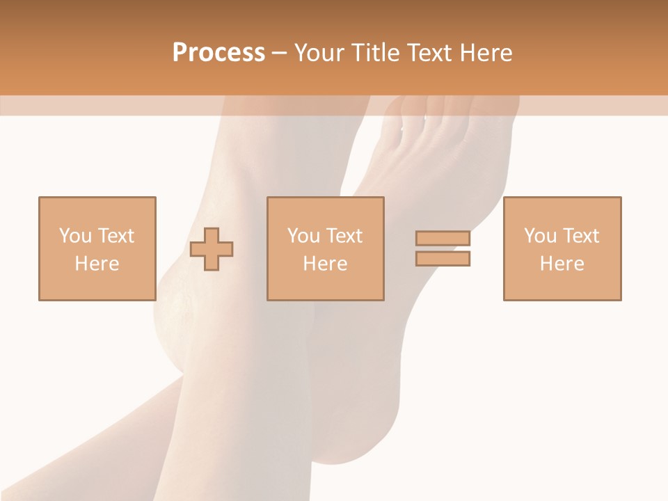 Nail Foot Girl PowerPoint Template