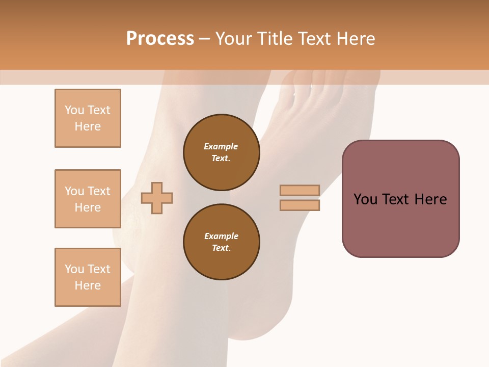Nail Foot Girl PowerPoint Template