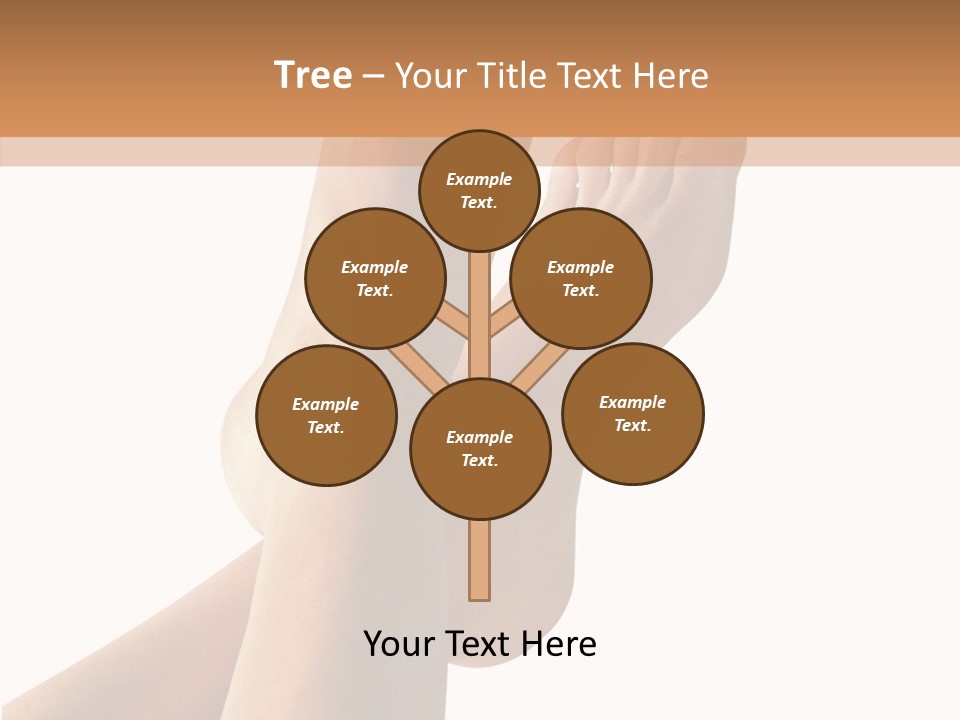 Nail Foot Girl PowerPoint Template