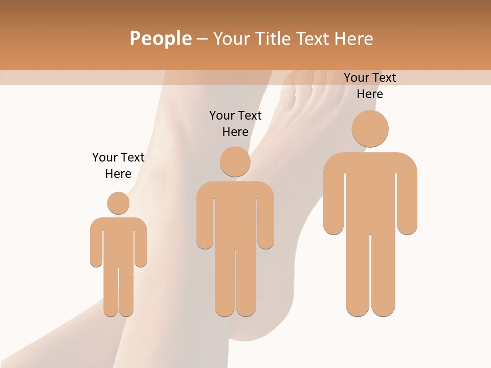 Nail Foot Girl PowerPoint Template