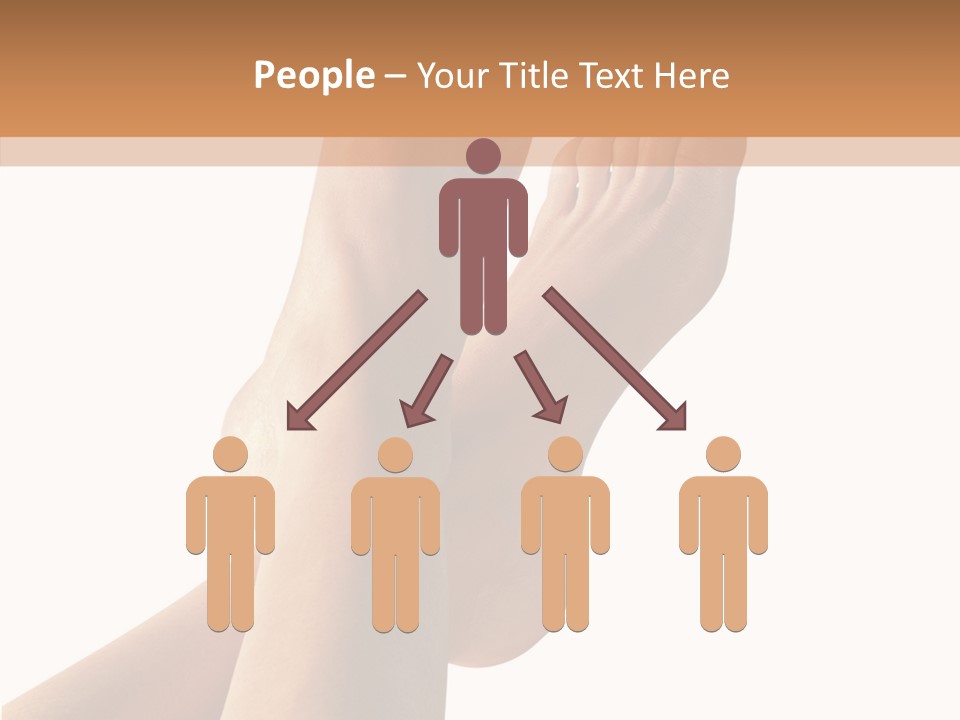 Nail Foot Girl PowerPoint Template