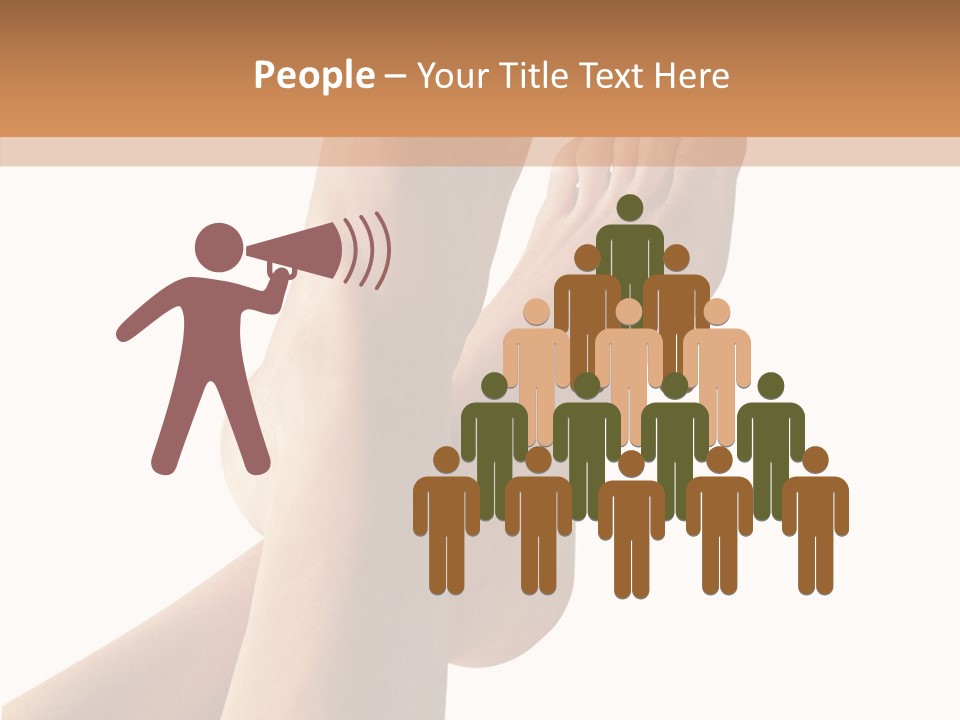 Nail Foot Girl PowerPoint Template