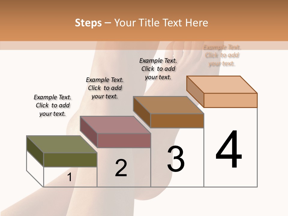 Nail Foot Girl PowerPoint Template