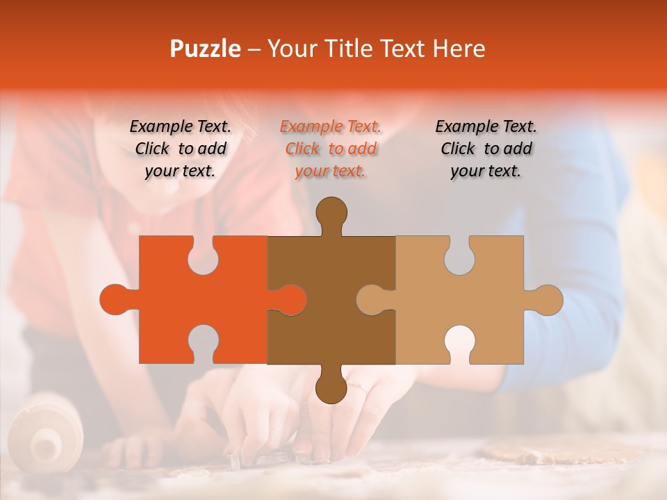 Preparation Happy Sweet PowerPoint Template