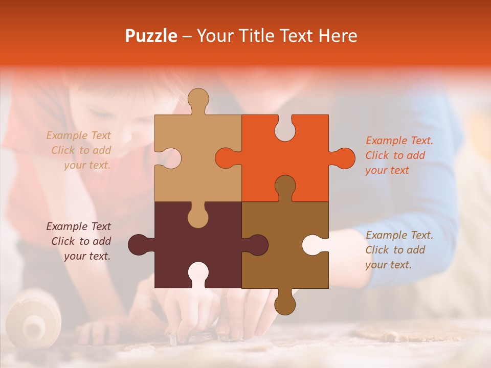 Preparation Happy Sweet PowerPoint Template