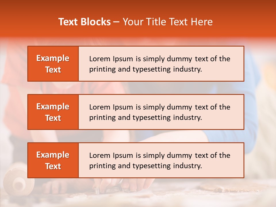 Preparation Happy Sweet PowerPoint Template