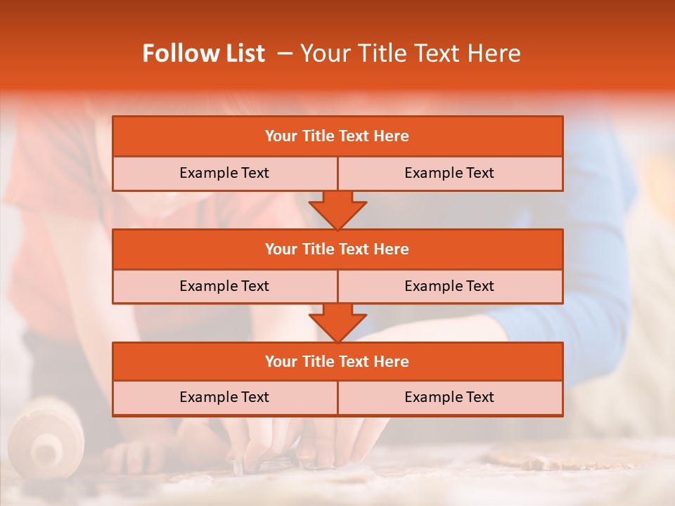 Preparation Happy Sweet PowerPoint Template