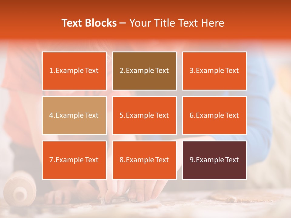 Preparation Happy Sweet PowerPoint Template