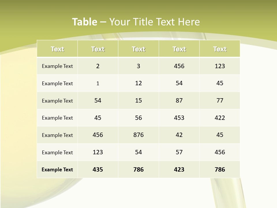 Butter Kitchen Yellow PowerPoint Template