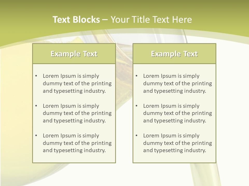 Butter Kitchen Yellow PowerPoint Template