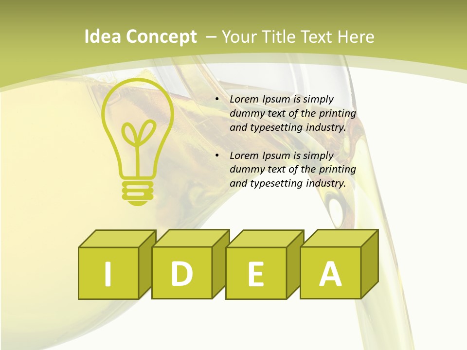 Butter Kitchen Yellow PowerPoint Template