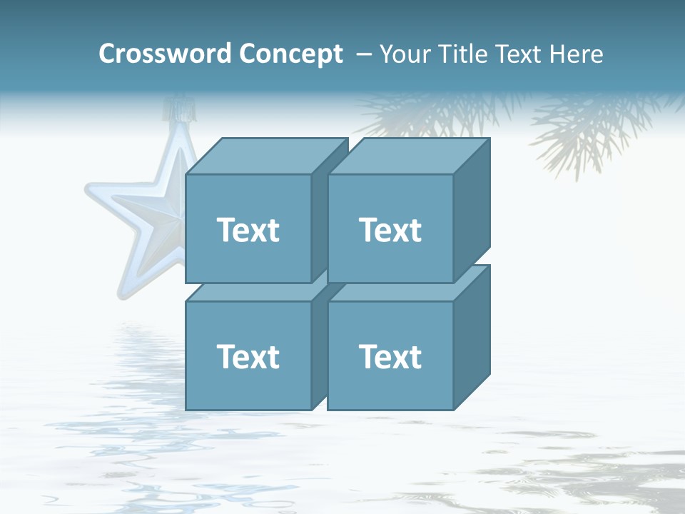 Christmas Santa Home PowerPoint Template