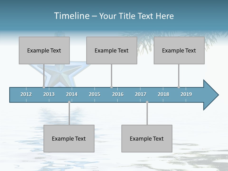 Christmas Santa Home PowerPoint Template