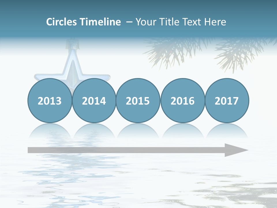 Christmas Santa Home PowerPoint Template