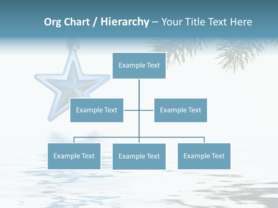 Christmas Santa Home PowerPoint Template