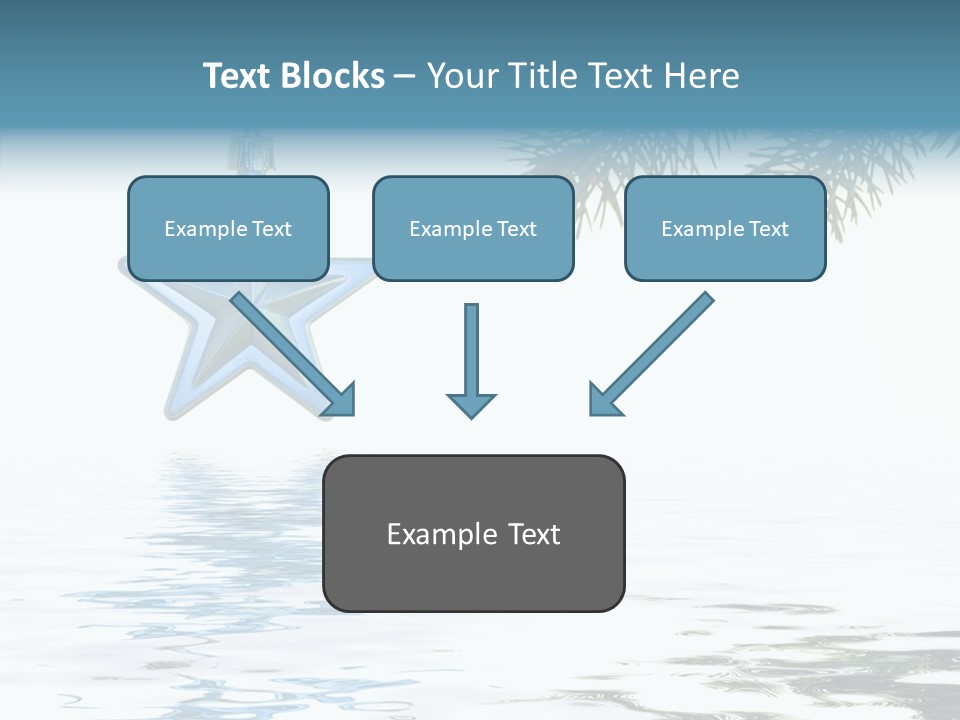 Christmas Santa Home PowerPoint Template