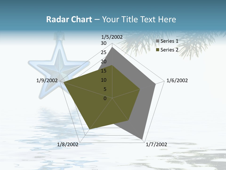 Christmas Santa Home PowerPoint Template
