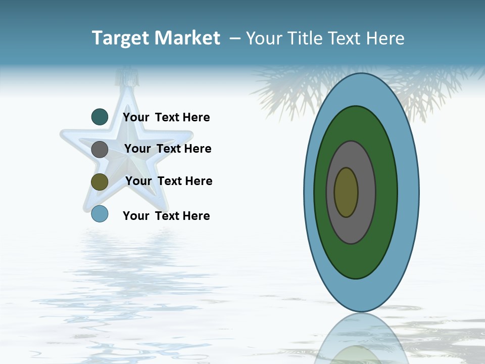 Christmas Santa Home PowerPoint Template