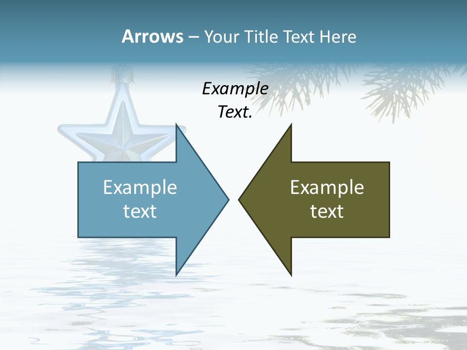 Christmas Santa Home PowerPoint Template