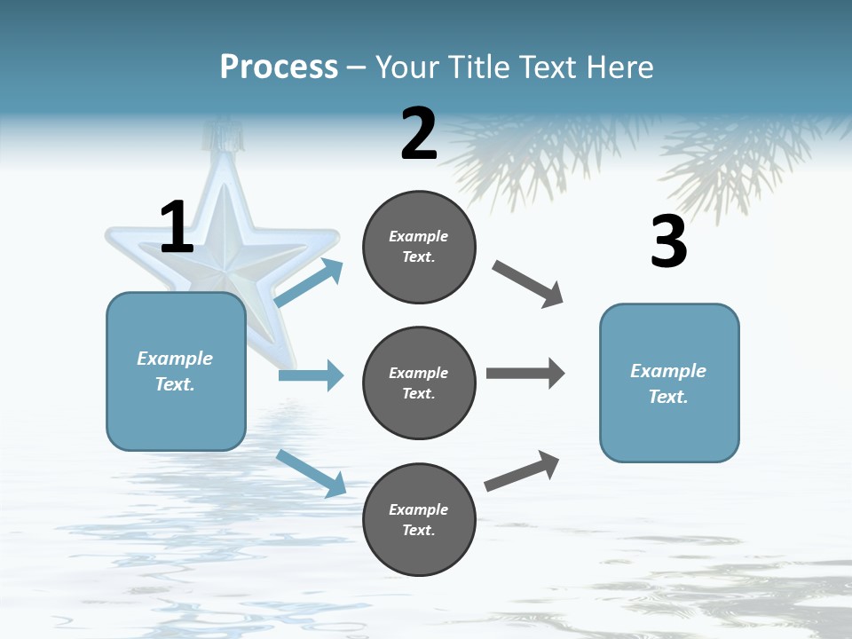 Christmas Santa Home PowerPoint Template