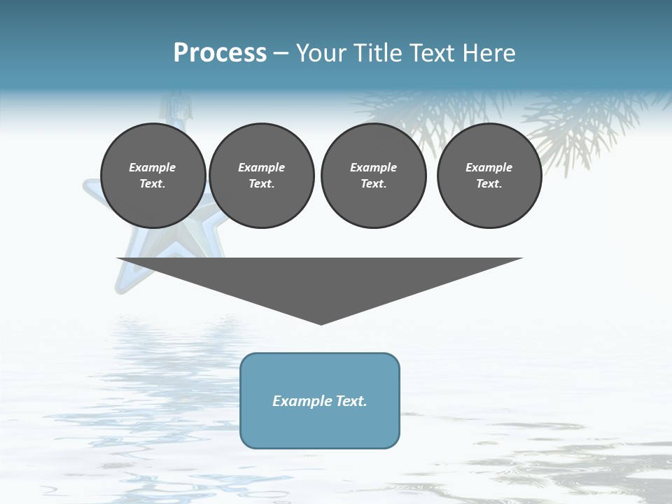 Christmas Santa Home PowerPoint Template