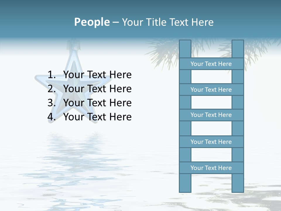 Christmas Santa Home PowerPoint Template