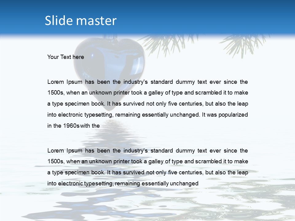 Season Heart Religion PowerPoint Template