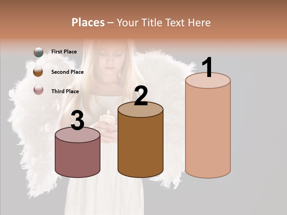 Little Feather Pretty PowerPoint Template