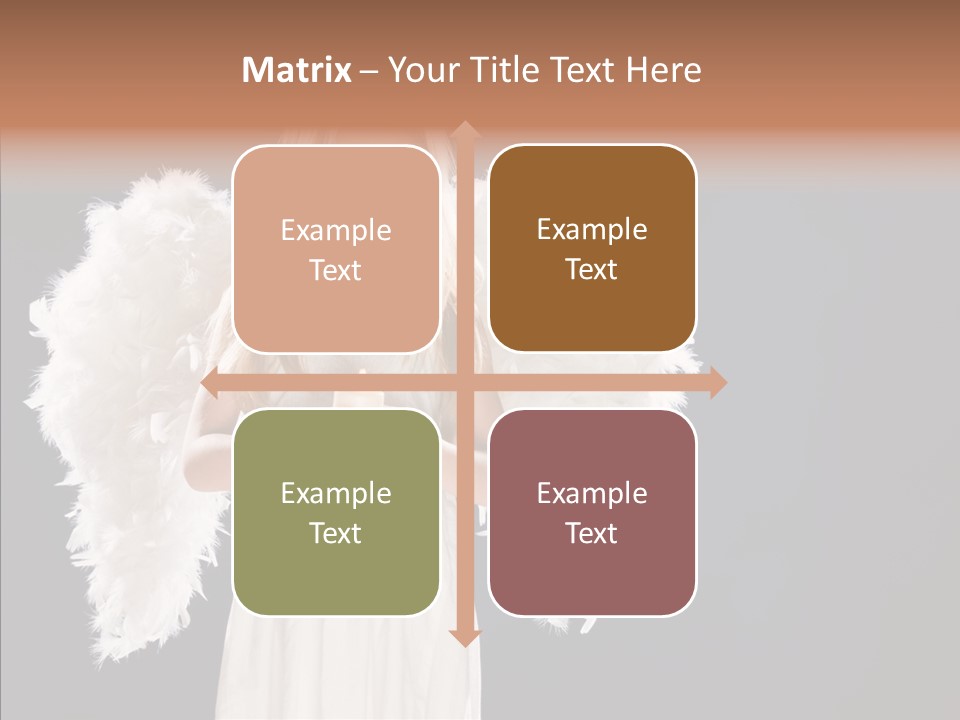 Little Feather Pretty PowerPoint Template