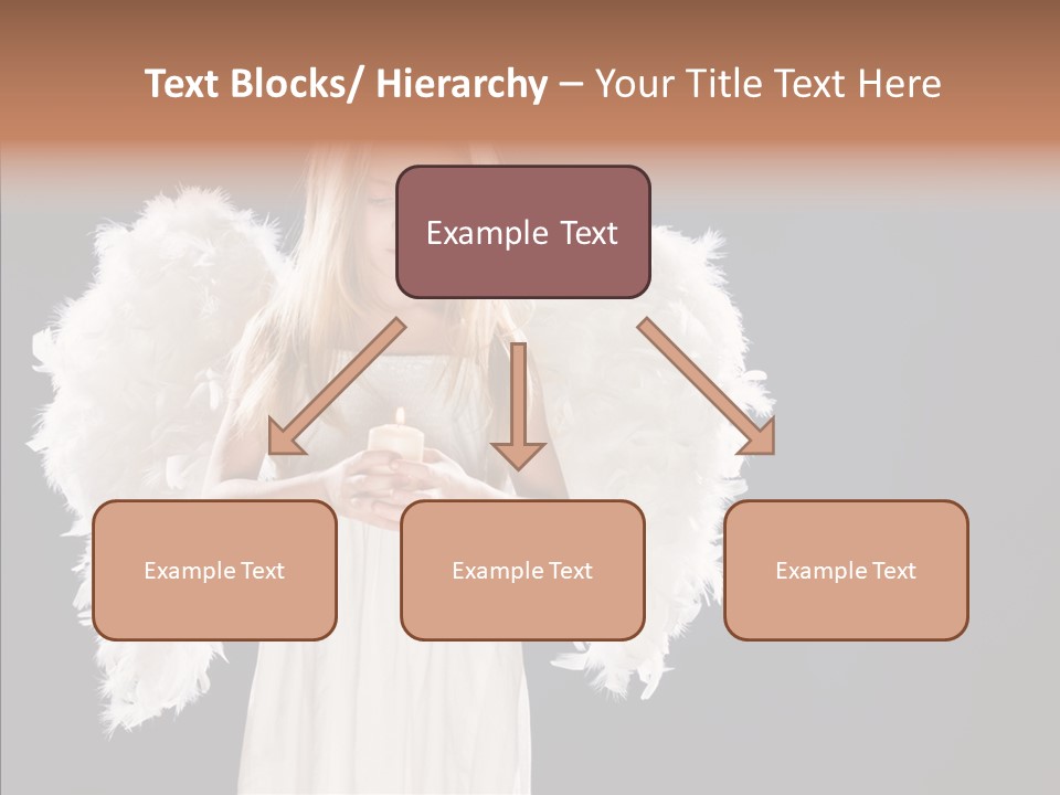 Little Feather Pretty PowerPoint Template
