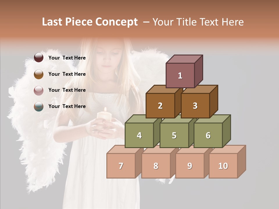 Little Feather Pretty PowerPoint Template