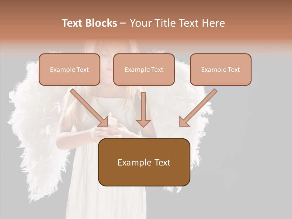 Little Feather Pretty PowerPoint Template