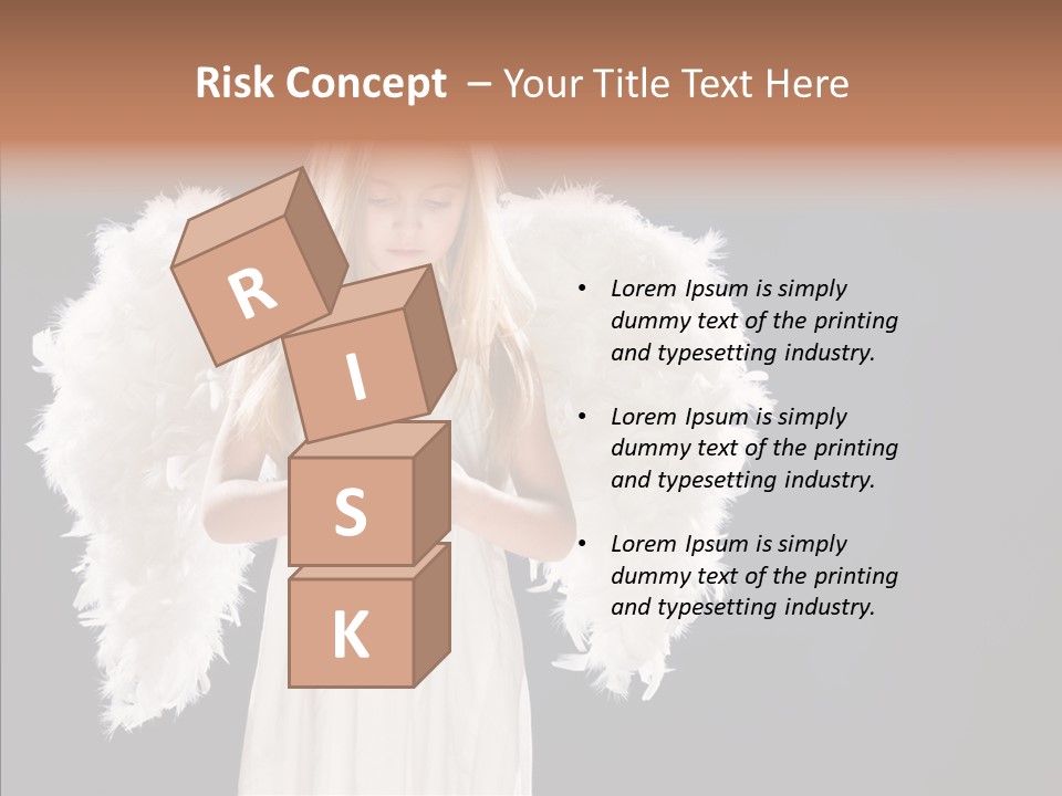 Little Feather Pretty PowerPoint Template