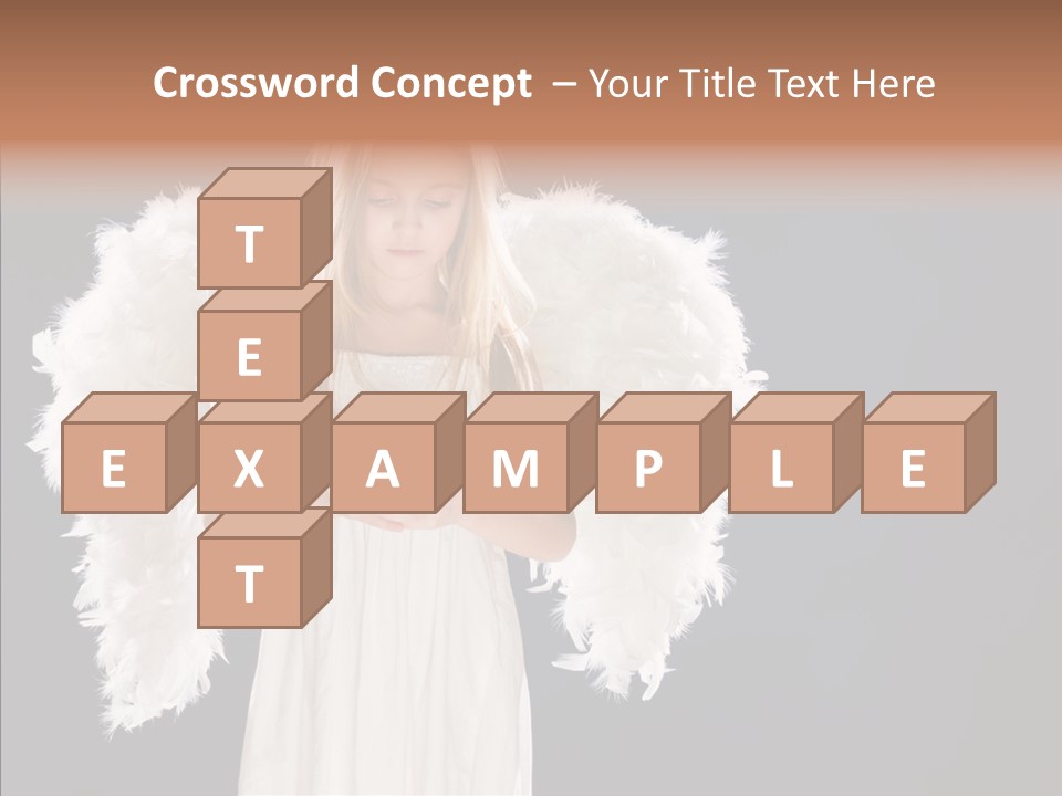 Little Feather Pretty PowerPoint Template