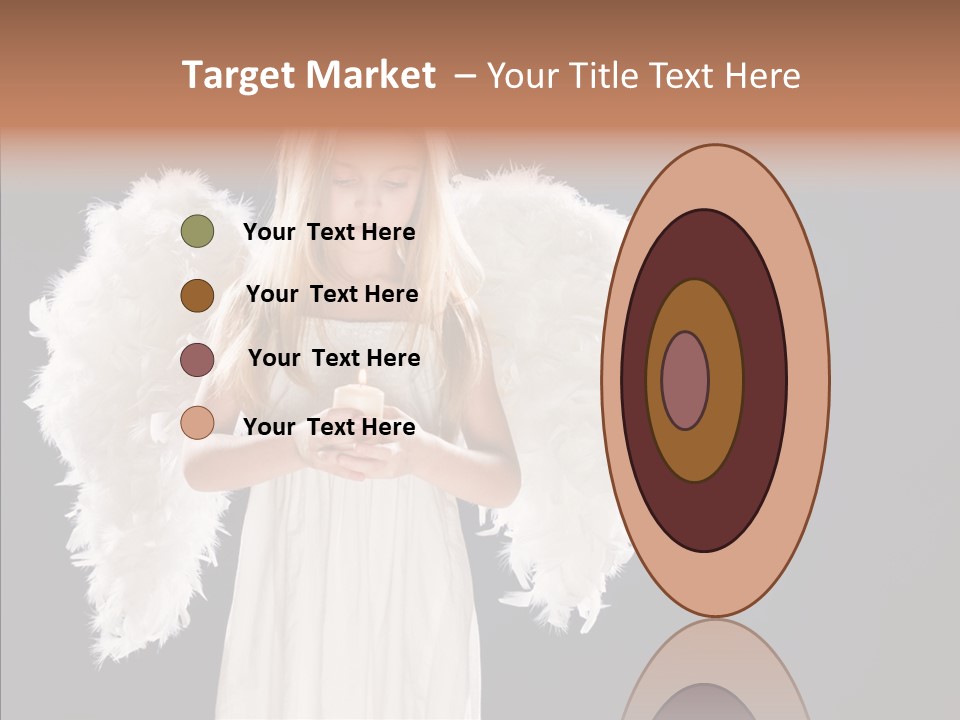 Little Feather Pretty PowerPoint Template