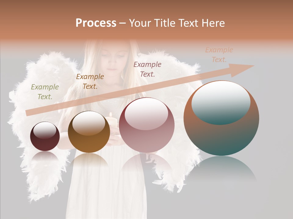 Little Feather Pretty PowerPoint Template