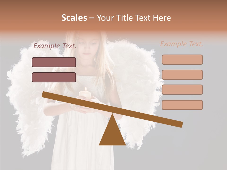 Little Feather Pretty PowerPoint Template