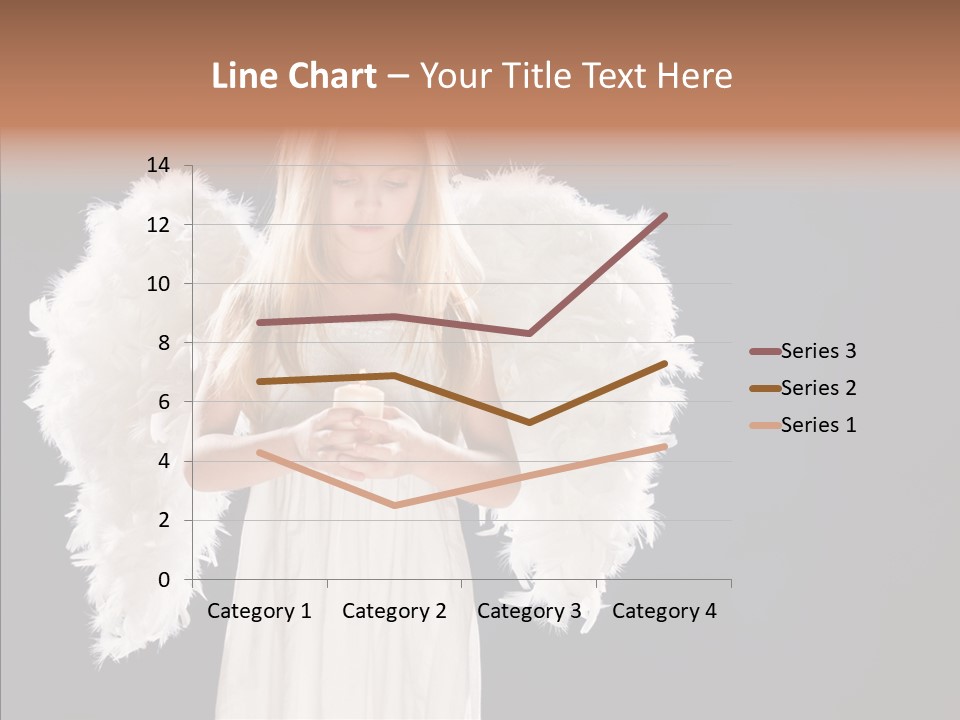 Little Feather Pretty PowerPoint Template