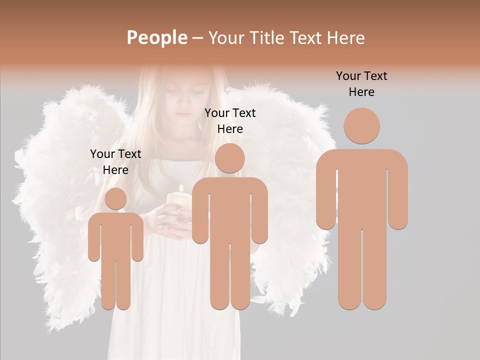 Little Feather Pretty PowerPoint Template