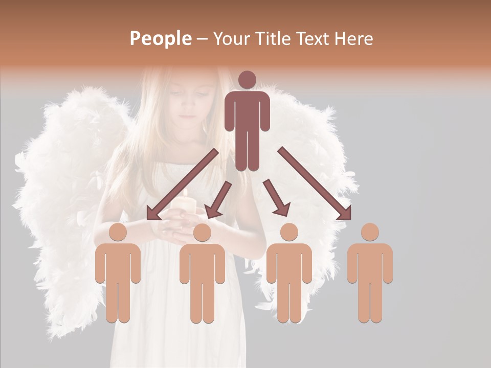 Little Feather Pretty PowerPoint Template