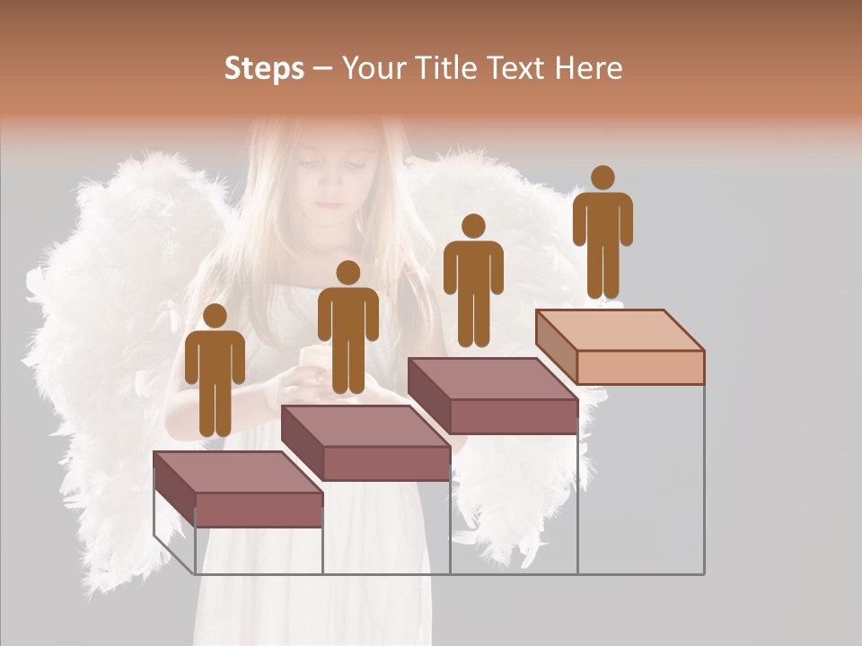 Little Feather Pretty PowerPoint Template