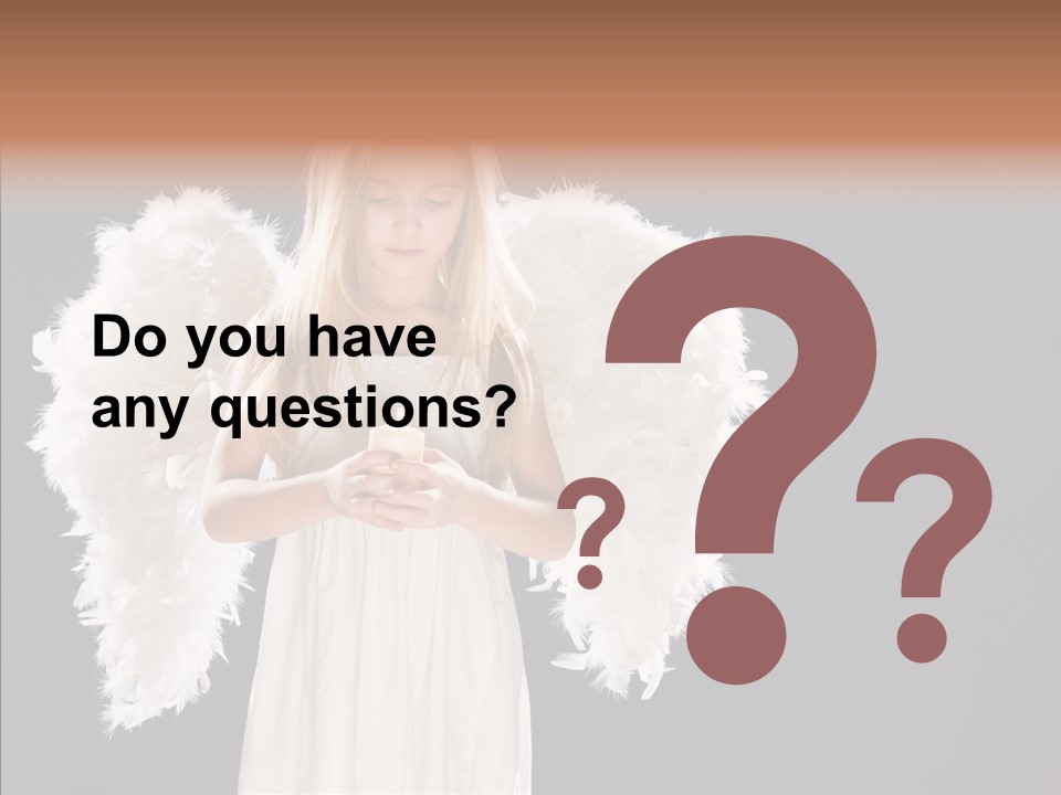 Little Feather Pretty PowerPoint Template