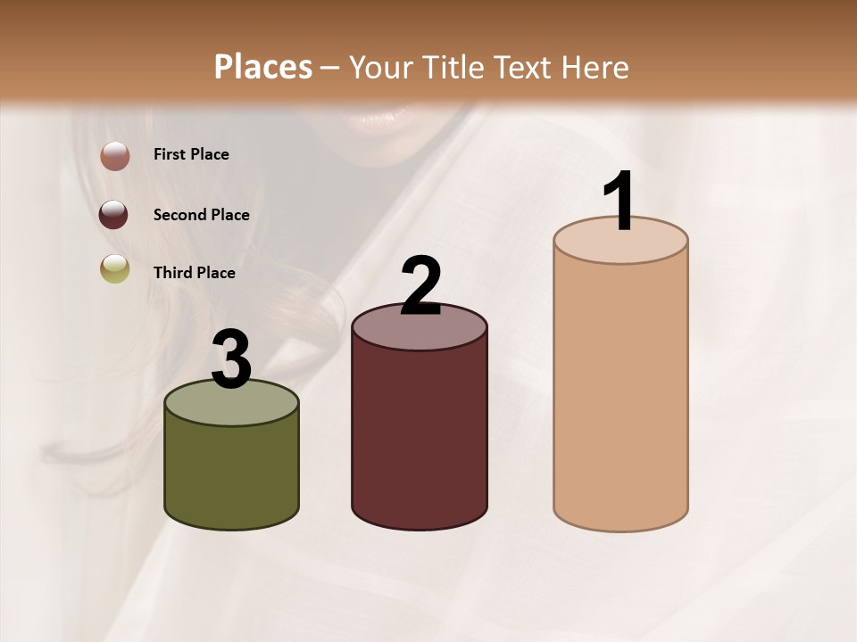 Topless Image Tempting PowerPoint Template