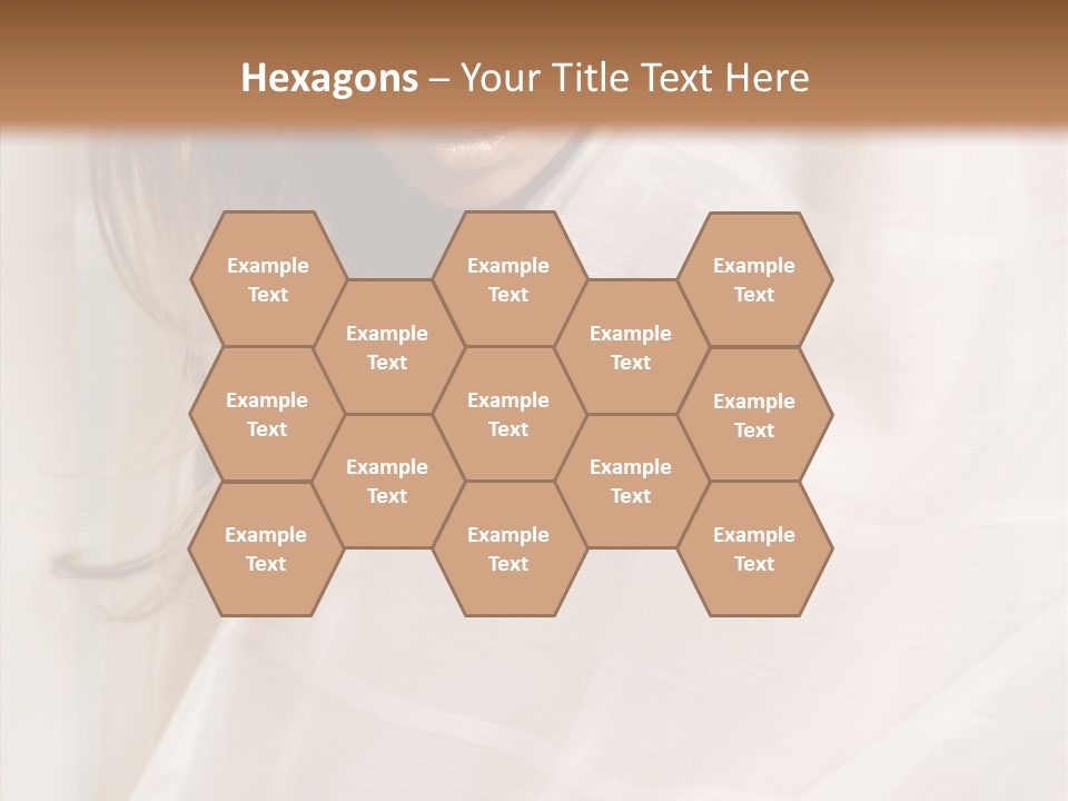 Topless Image Tempting PowerPoint Template